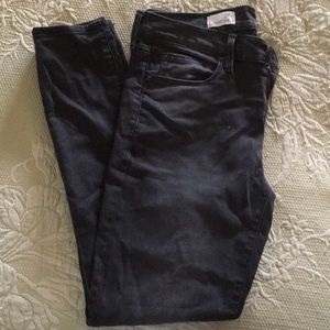 Gap 1969 Washed Black Legging Jean Size 28s